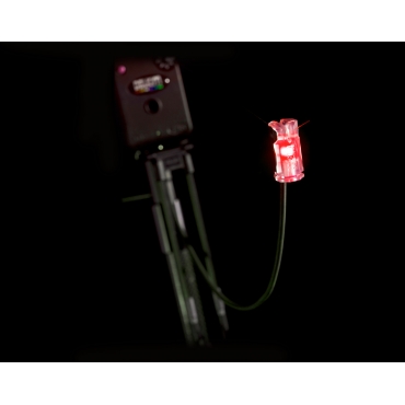 Delkim NiteLite Pro Illuminating LED Hanger Czerwony